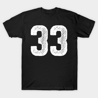 Rough Number 33 T-Shirt